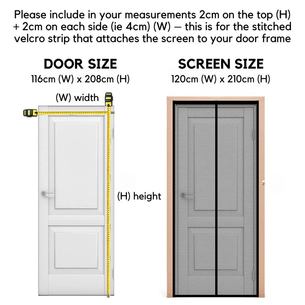 buy custom magnetic door screen