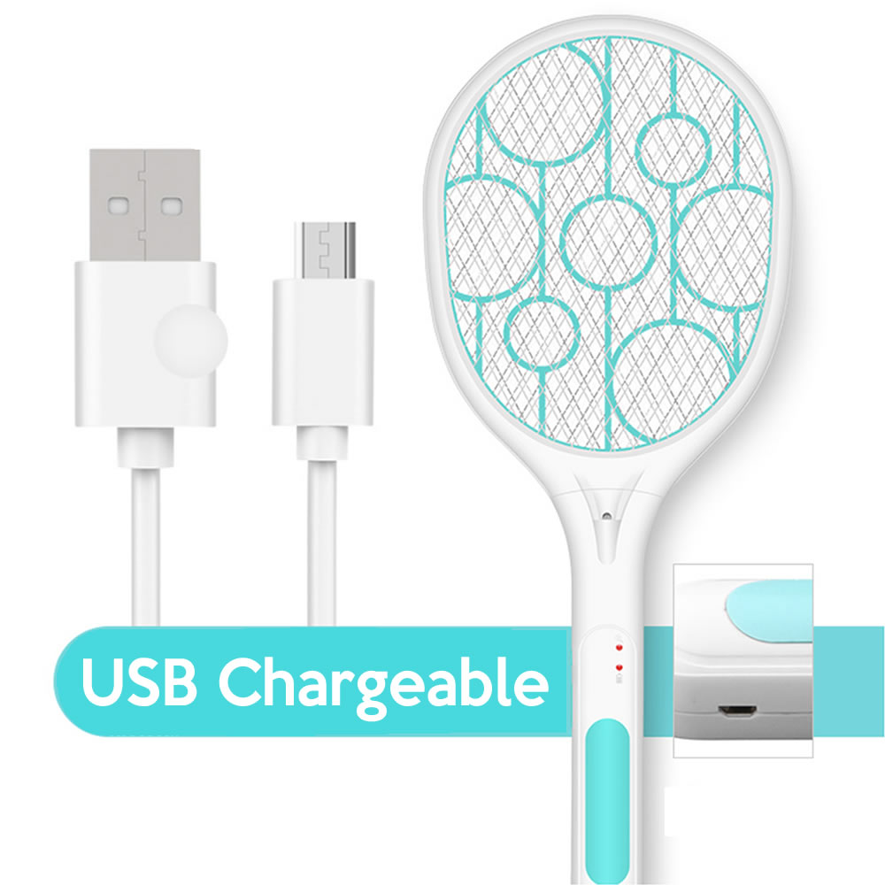 Electric Fly Swatter Racket